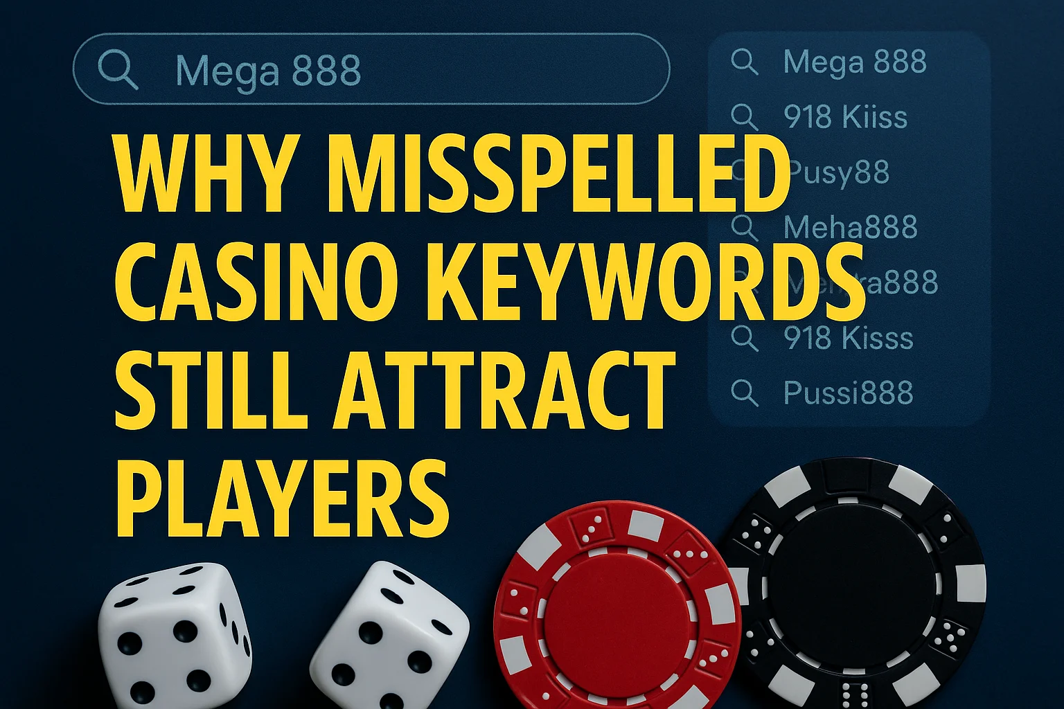 Mega 888, Pusy888, 918 Kiss Keywords